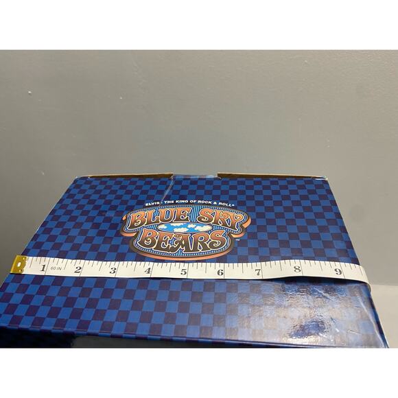 Blue Sky Bears Elvis Presley Dances Sings Original Box Certificate Authenticity - Picture 14 of 15